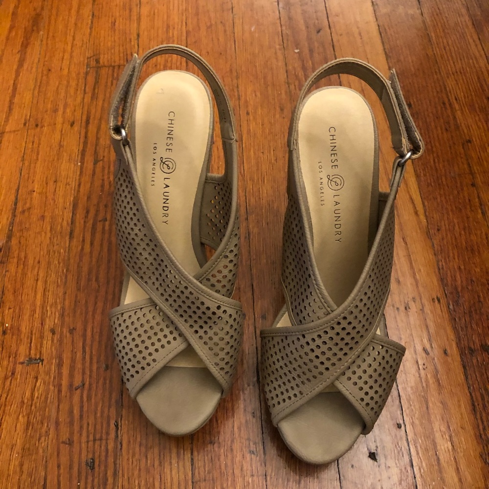 Wedge heel